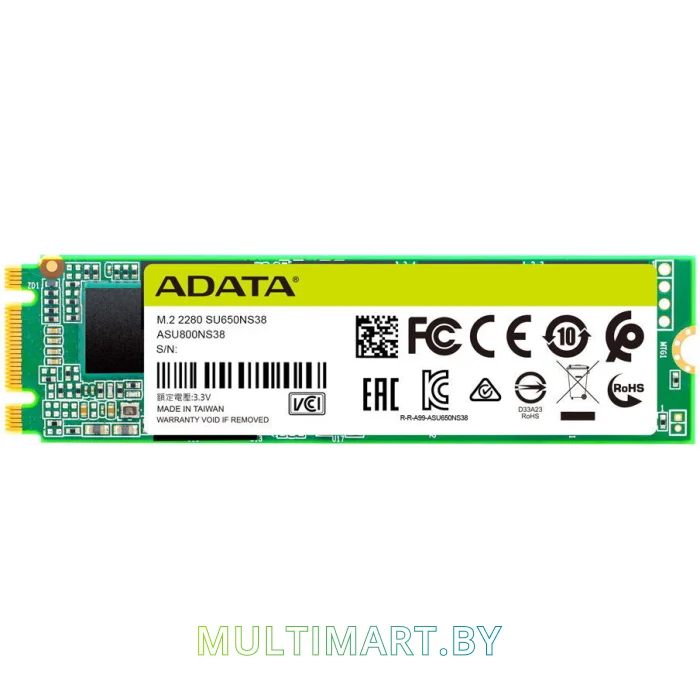 SSD диск A-Data Ultimate SU650 256GB (ASU650NS38-256GT-C)